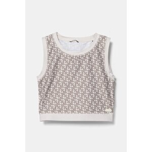 Dječji top Guess boja: bež, J5RI43 MC01P