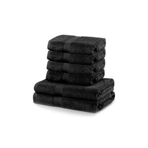 Set ručnika home & lifestyle Marina 6-pack boja: crna, 0