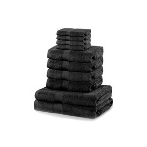 Set ručnika home & lifestyle Marina 10-pack boja: crna, 0