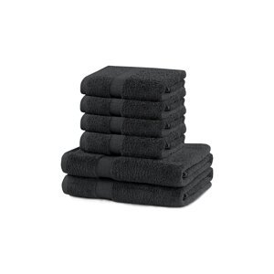 Set ručnika home & lifestyle Marina 6-pack boja: siva, 0