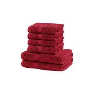 Set ručnika home & lifestyle Marina 6-pack boja: crvena, 0