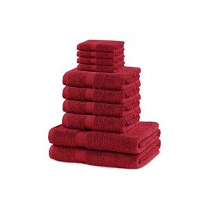 Set ručnika home & lifestyle Marina 10-pack boja: crvena, 0