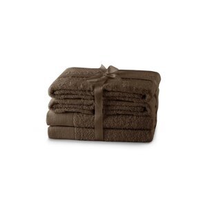 Set ručnika Home & Lifestyle Amari 6-pack boja: smeđa, 0