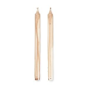 Set svijeća ferm LIVING Dryp 2-pack