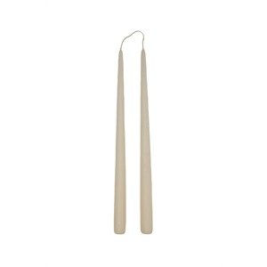 Set svijeća OYOY Fukai Candles L 2-pack boja: bež