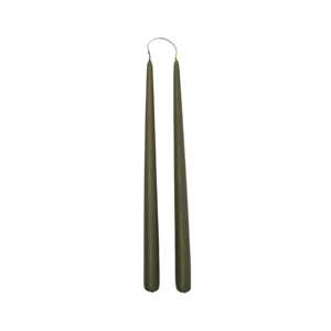 Set svijeća OYOY Fukai Candles L 2-pack boja: zelena