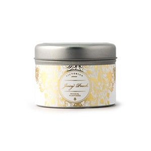 Mirisna svijeća od sojinog voska Victorian Sense Tinbox Juicy Peach