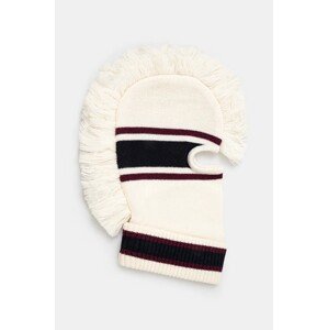 Balaklava AMBUSH Fringe Knit Balaclava boja: bež, BMLC001F24KNI0013131