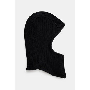 Vunena balaklava AMBUSH Rib Knit Balaclava boja: crna, BMLC002F24KNI0011000