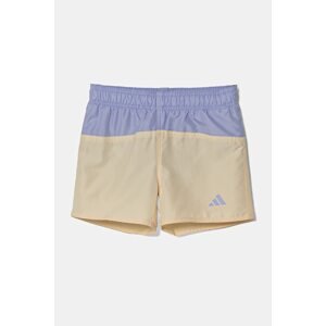 Dječje kratke hlače za kupanje adidas Performance boja: žuta, JL5577
