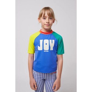 Majica kratkih rukava za kupanje za djecu Bobo Choses Joy boja: ljubičasta, 125AC112
