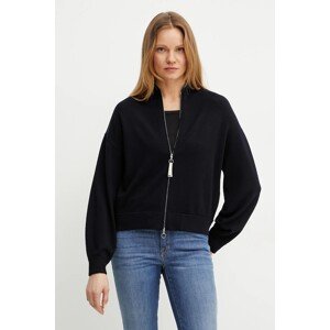 Kardigan Max Mara Leisure boja: tamno plava, lagane, 2516311017600