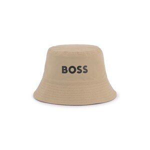 Dječji dvostrani šešir BOSS boja: bež, J52267