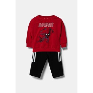 Trenirka za bebe adidas MRVL boja: crvena, JF3630