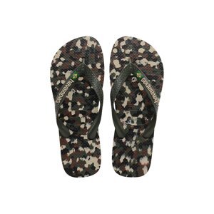 Japanke Havaianas BRASIL TECH II za muškarce, boja: zelena, 4147965-4896