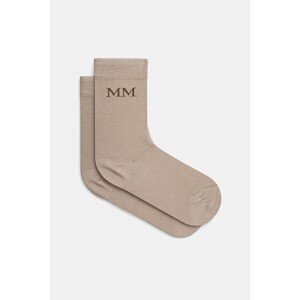 Čarape Max Mara Leisure boja: bež, 2516551017600