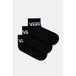 Dječje čarape Vans CLASSIC HALF CREW 3-pack boja: crna, VN000J5BBLK1