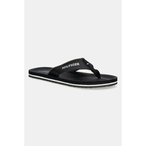 Japanke Tommy Hilfiger PADDED COMFORT HILFIGER B SANDAL za muškarce, boja: crna, FM0FM05440