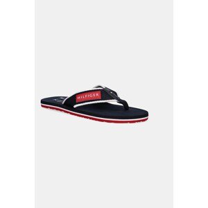 Japanke Tommy Hilfiger PATCH HILFIGER BEACH SANDAL za muškarce, boja: tamno plava, FM0FM05435