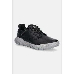 Kožne tenisice Caterpillar HEX LITE LEATHER boja: crna, P726319