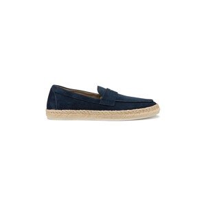 Espadrile od brušene kože Geox U COSTUNI boja: tamno plava, U55MRA 00022 C4064