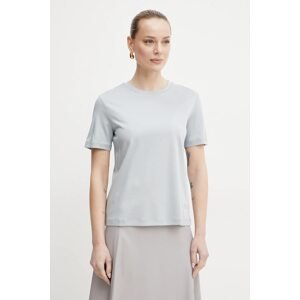 Majica kratkih rukava Max Mara Leisure za žene, boja: siva, 2516941067600