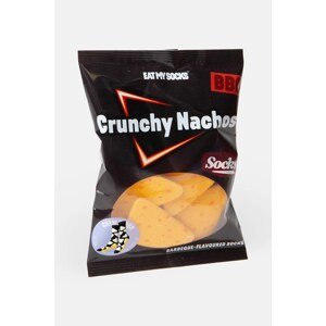 Čarape Eat My Socks Crunchy Nachos boja: crna