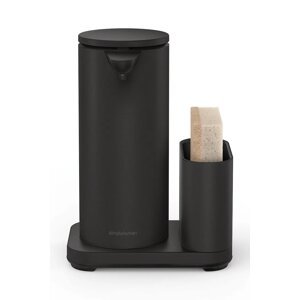 Beskontaktni dozator sa posudom za spužvu Simplehuman 414 ml boja: crna
