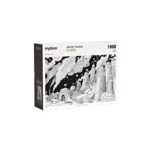 Umjetničke puzzle Mideer Płynące wieżowce 1000 elementów