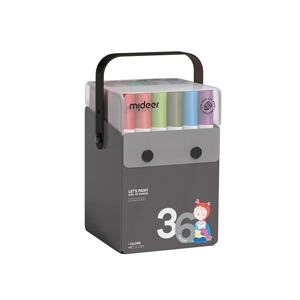 Poluprozirni dvostrani markeri Mideer 36-pack