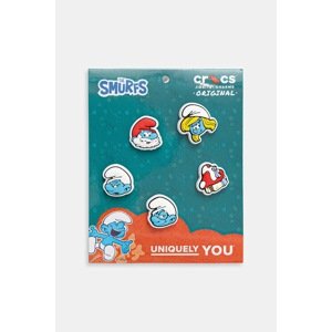 Dječji bedževi za obuću Crocs Smurfs 5-pack boja: bijela, 10014521