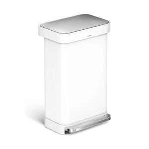 Koš za smeće Simplehuman 45 L boja: bijela