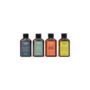 Putni set kozmetike Gentlemen's Hardware Getaway Grooming Kit 4 x 60 ml 4-pack boja: zelena