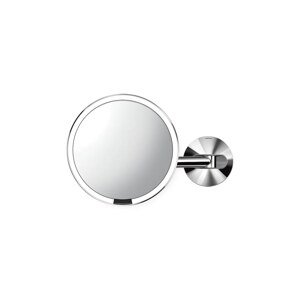 Ogledalo s led rasvjetom za montažu na zid Simplehuman Sensor Hard-Wired boja: siva