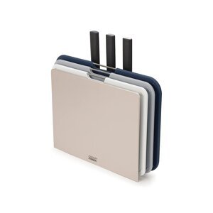 Komplet dasaka i noževa u organizatoru Joseph Joseph Nest Board 33.3 x 35.5 x 10 cm 6-pack boja: siva