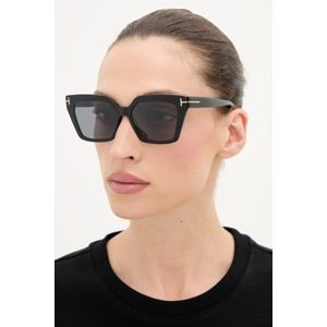 Sunčane naočale Tom Ford Winona za žene, boja: crna, FT1030_5301D