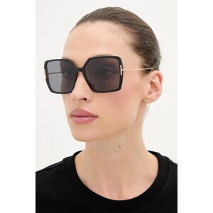 Sunčane naočale Tom Ford Joanna za žene, boja: crna, FT1039_5905D