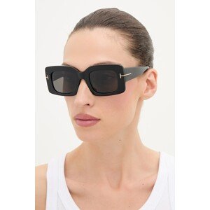 Sunčane naočale Tom Ford Brigitta za žene, boja: crna, FT1188_5001A