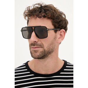 Sunčane naočale Tom Ford Kemp boja: crna, FT1177_5901A