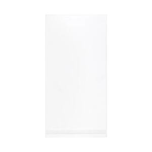 Pamučni ručnik Kenzo K Weave White 92 x 150 cm boja: bijela