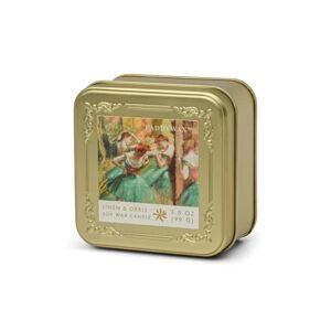 Mirisna svijeća od sojinog voska Paddywax Impressionist, Degas 'Dancers, Pink & Green' 99 g