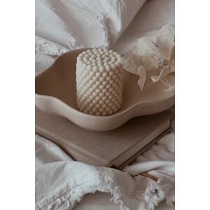 Ukrasna svijeća Temida Cube Bubble 200 g boja: bež
