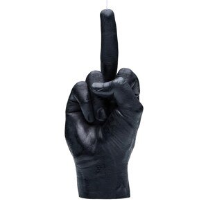 Ukrasna svijeća CandleHand F*ck you 380 g boja: crna