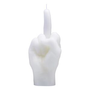 Ukrasna svijeća CandleHand F*ck you 380 g boja: bijela