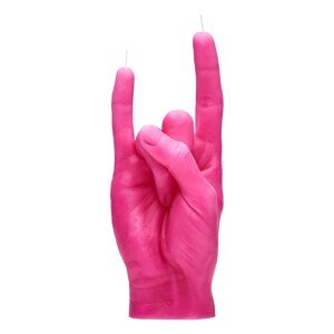 Ukrasna svijeća CandleHand You Rock 310 g boja: ružičasta