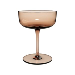 Čaša za šampanjac Villeroy & Boch 2-pack boja: smeđa