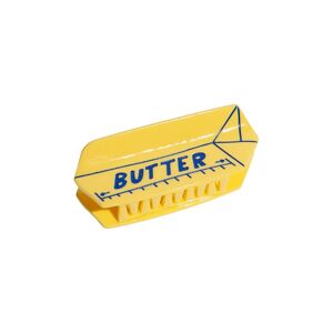 Kopča za kosu Eat My Socks Butter boja: žuta