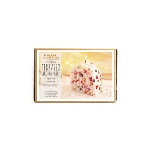 Diy set: svijeća Graine Creative Kit DIY Bougie Terrazzo Arc en Ciel