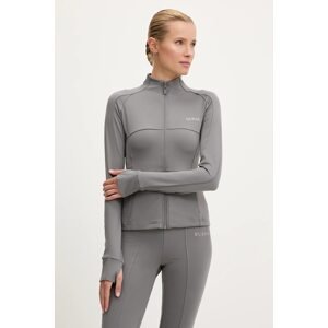 Dukserica Guess MARGOT za žene, boja: siva, bez uzorka, V5RP17 KCD02