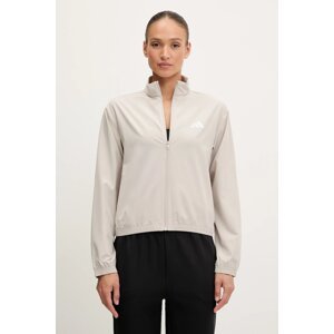 Dukserica za trening adidas Performance Train Essentials boja: bež, s uzorkom, JE6173